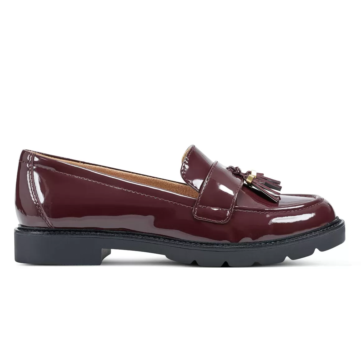 Best Sale Rockport Borla Kacey Feminina Patente de sangue de boi