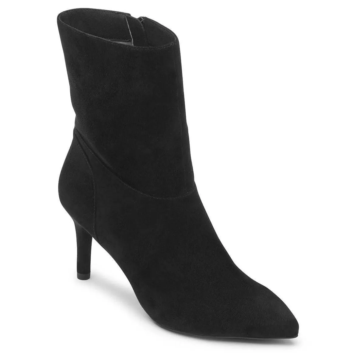 Online Rockport Bota Chalina Feminina Camurça Criança Preta