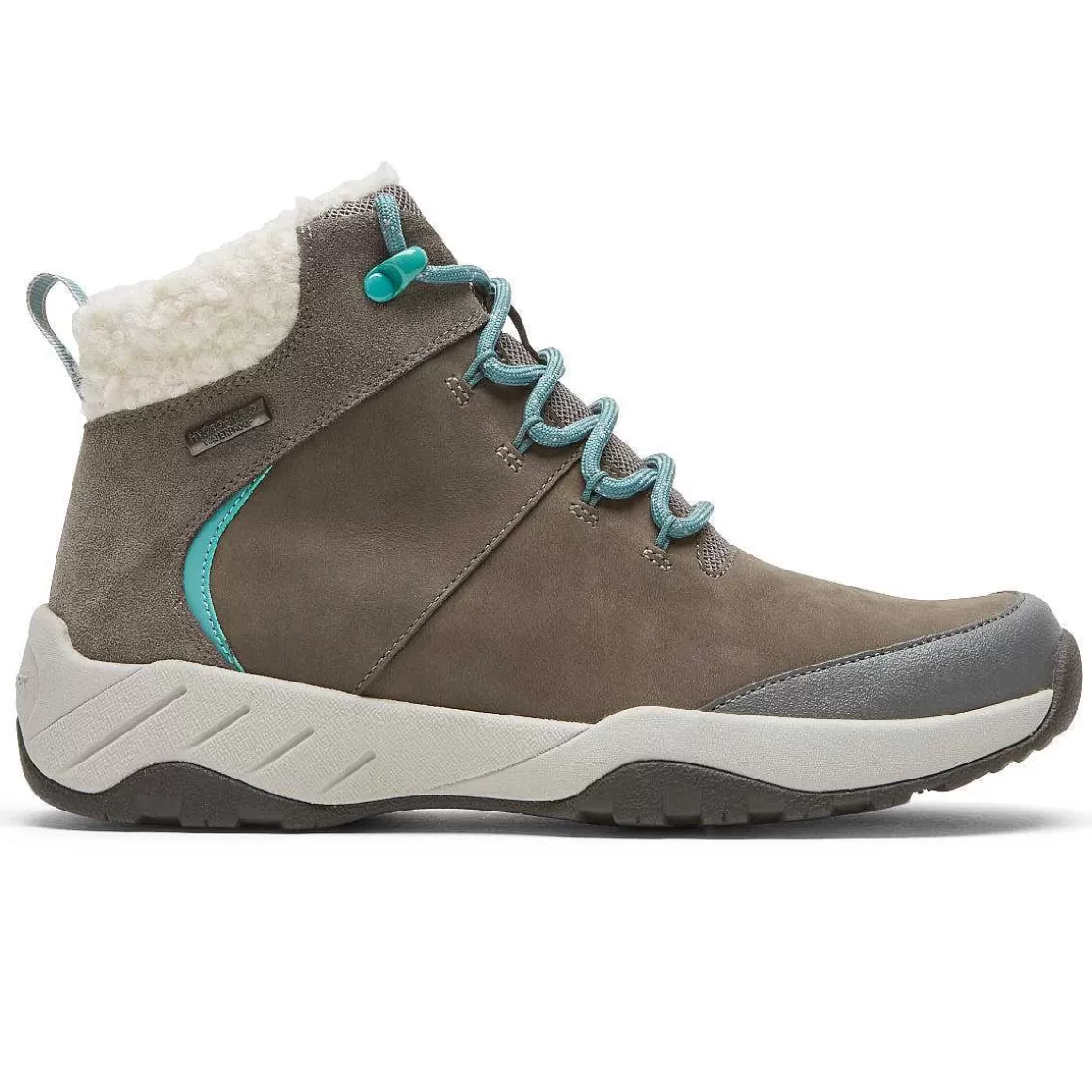 Outlet Rockport Bota impermeável feminina Xcs Spruce Peak Cinza