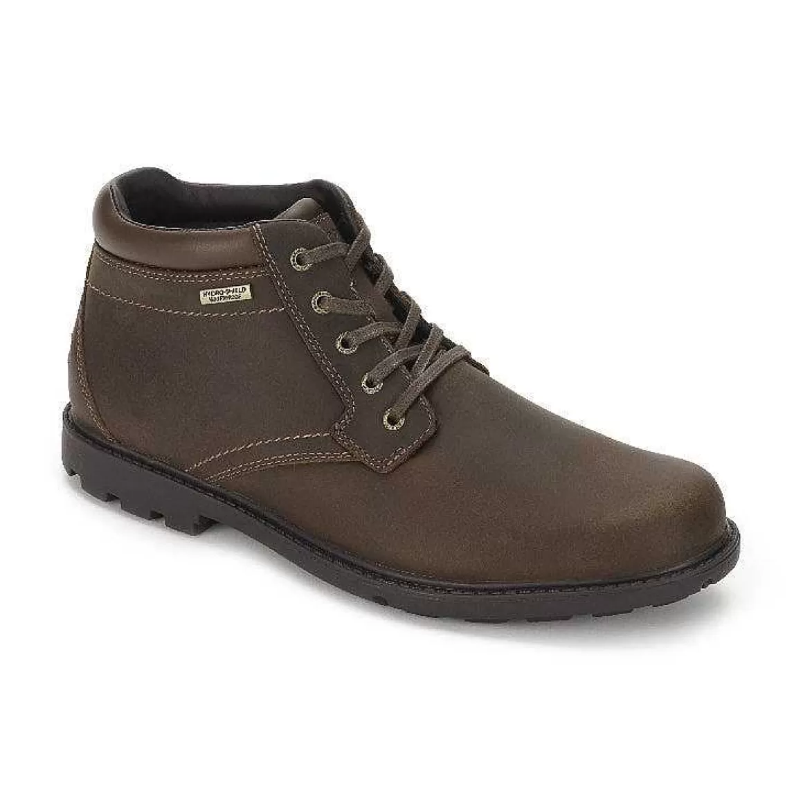 New Rockport Bota impermeável masculina Rugged Bucks bronzeado