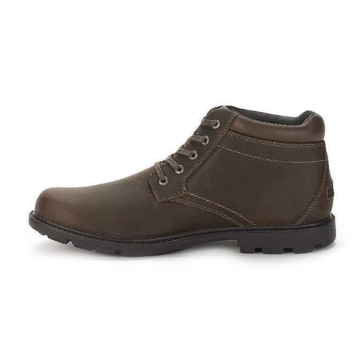 New Rockport Bota impermeável masculina Rugged Bucks bronzeado