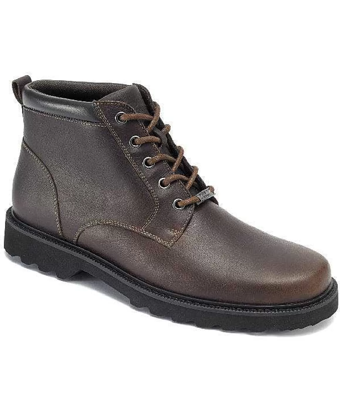 Shop Rockport Bota masculina Northfield à prova d'água com bico liso Chocolate