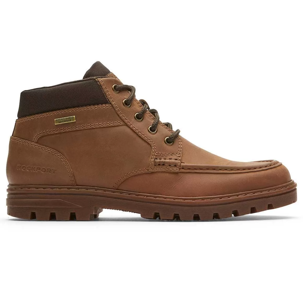 Discount Rockport Bota Moc impermeável masculina pronta para o clima Léia de trigo