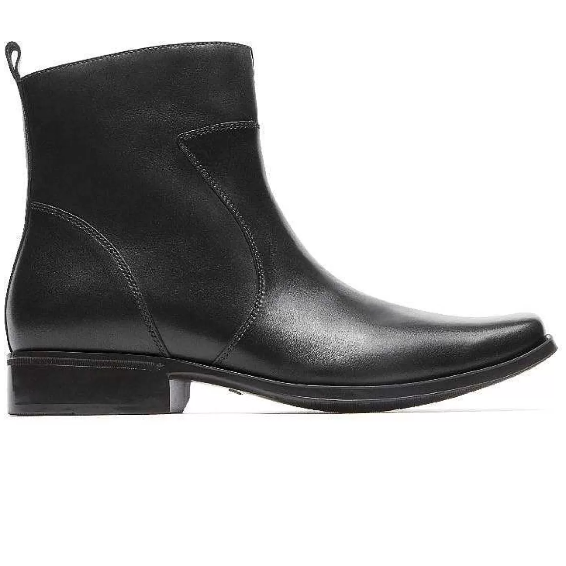 New Rockport Bota Toloni Masculina de Alta Tendência Preto