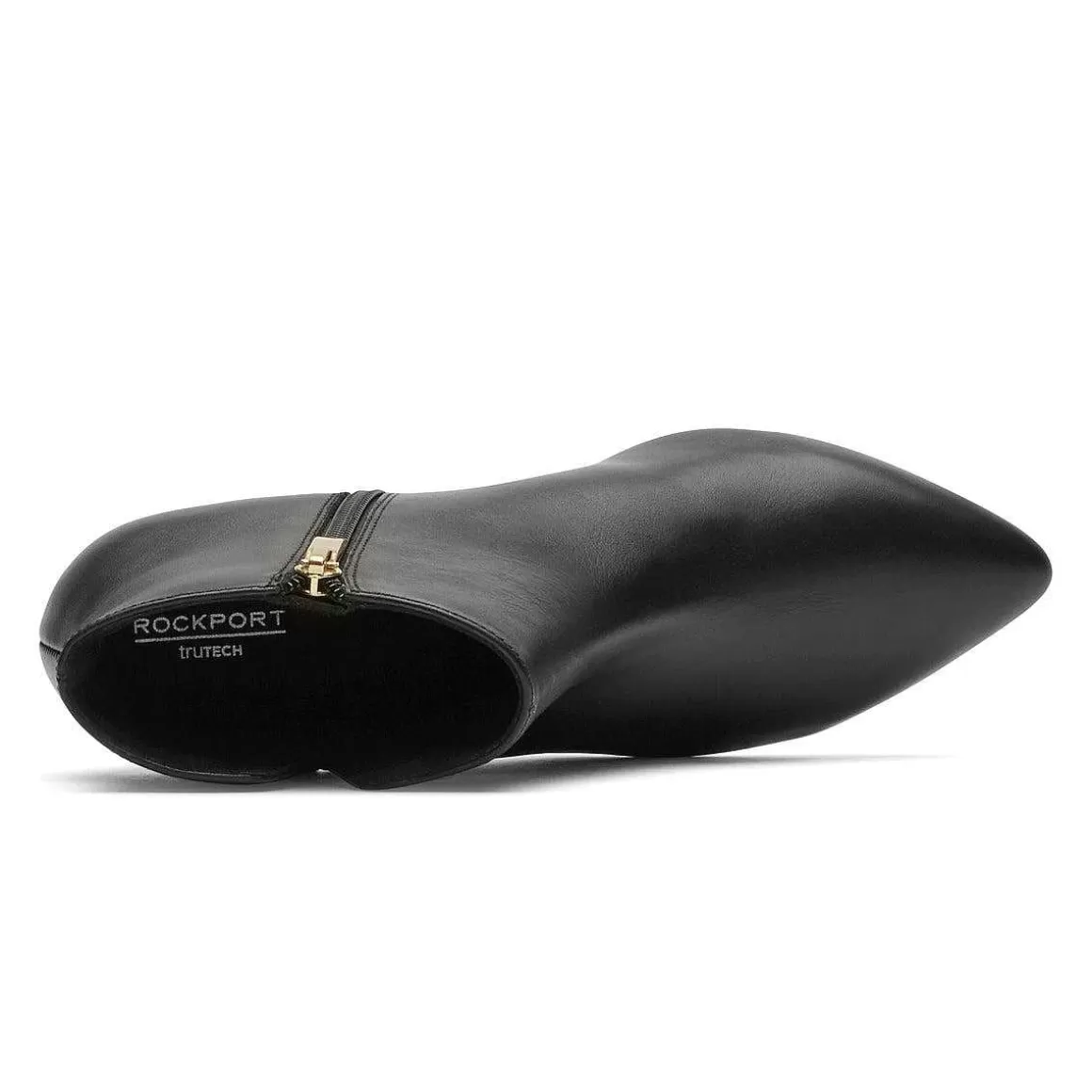 Hot Rockport Botinha Milia Feminina Lthr Preto