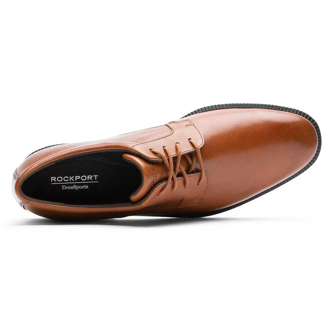 New Rockport Dressports Premium Oxford Masculino bronzeado