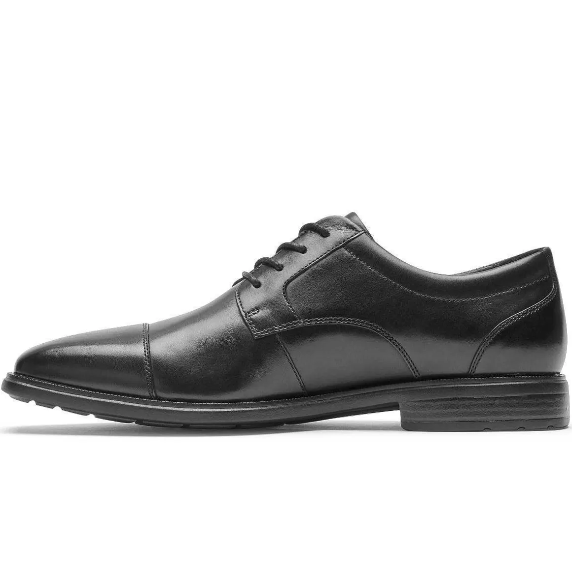 Cheap Rockport Masculino Dressports Work Cap Toe Oxford Preto