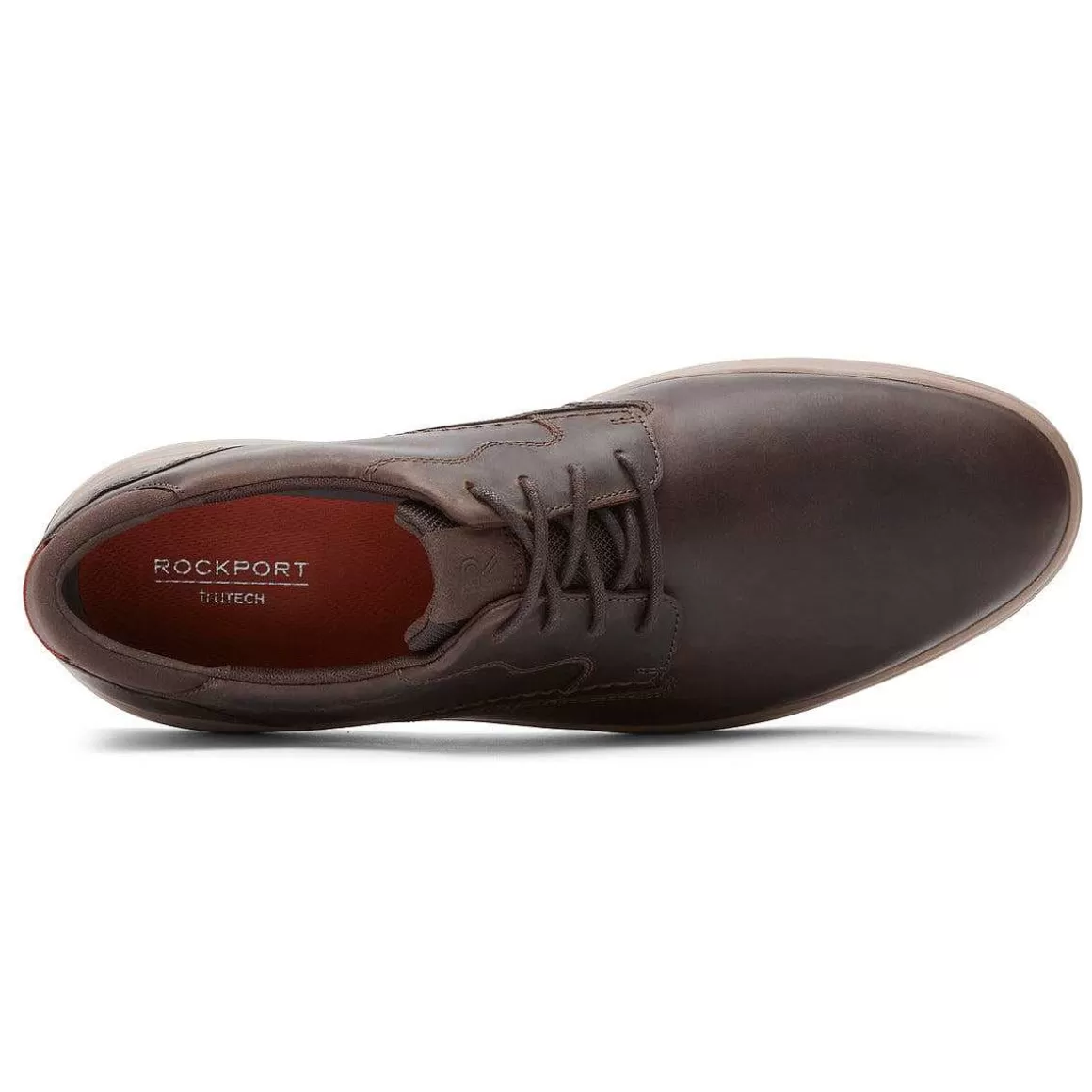 New Rockport Masculino Noah Oxford Marrom escuro