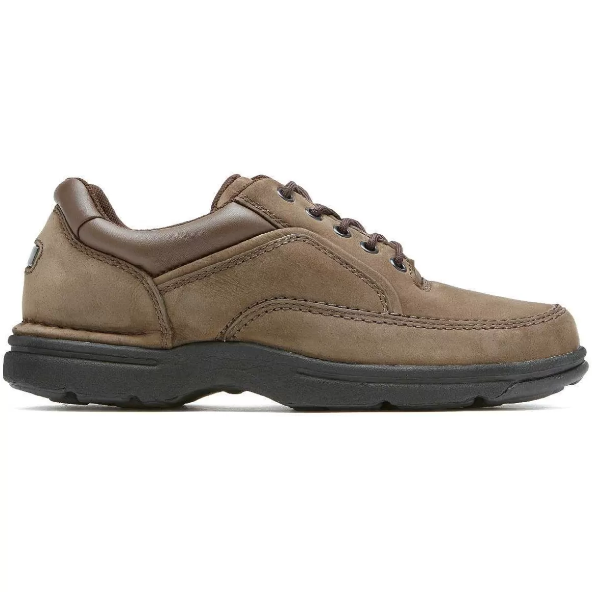 Discount Rockport Masculino Ridgefield Eureka com cordões Chocolate Nobuck