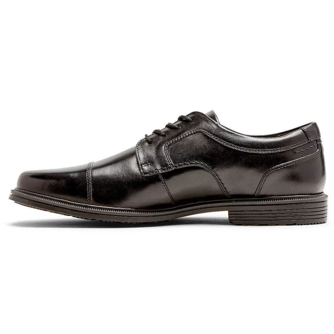 Online Rockport Masculino Taylor impermeável boné biqueira Oxford Preto