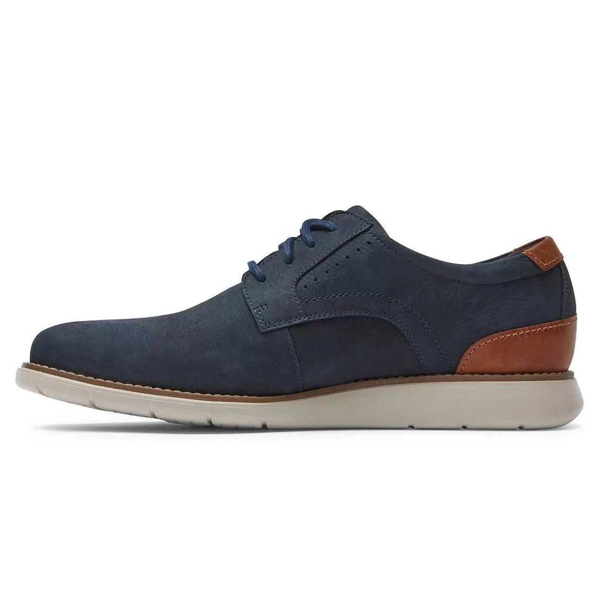 Shop Rockport Masculino Total Motion Craft Oxford Novo vestido azul