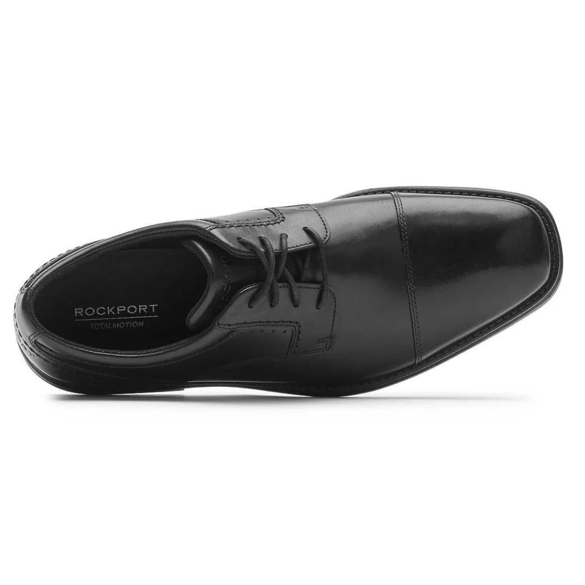 Clearance Rockport Masculino Total Motion Next Gen Cap Toe Oxford Preto