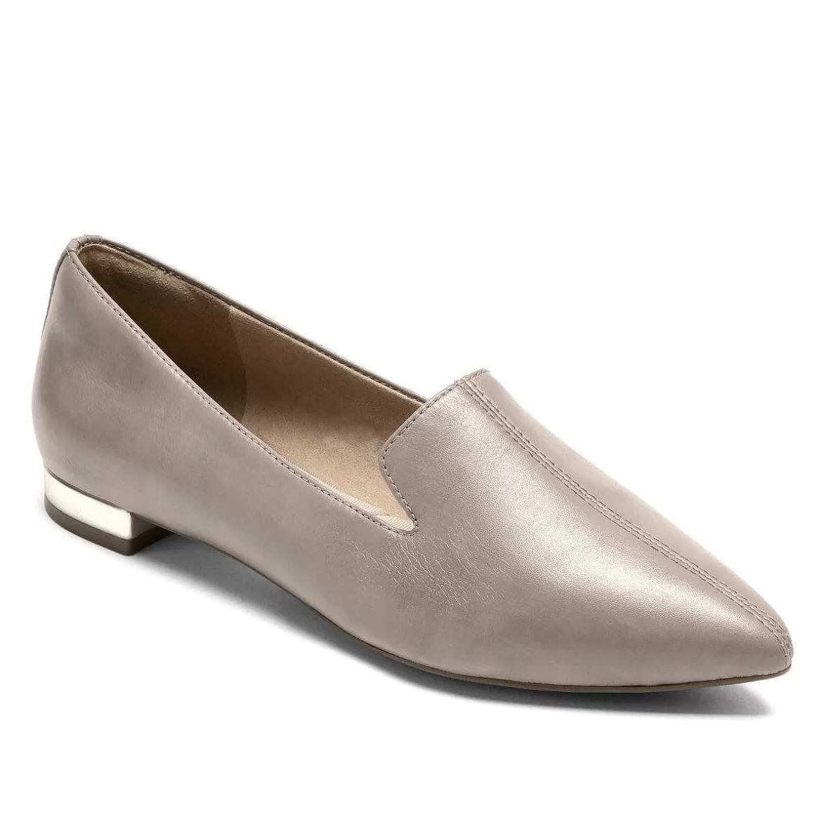 Outlet Rockport Mocassim Adelyn Total Motion Feminino Dover Gray Lthr