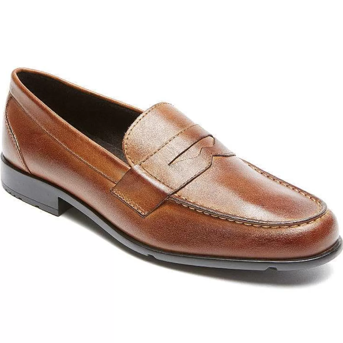 Sale Rockport Mocassim clássico masculino Conhaque