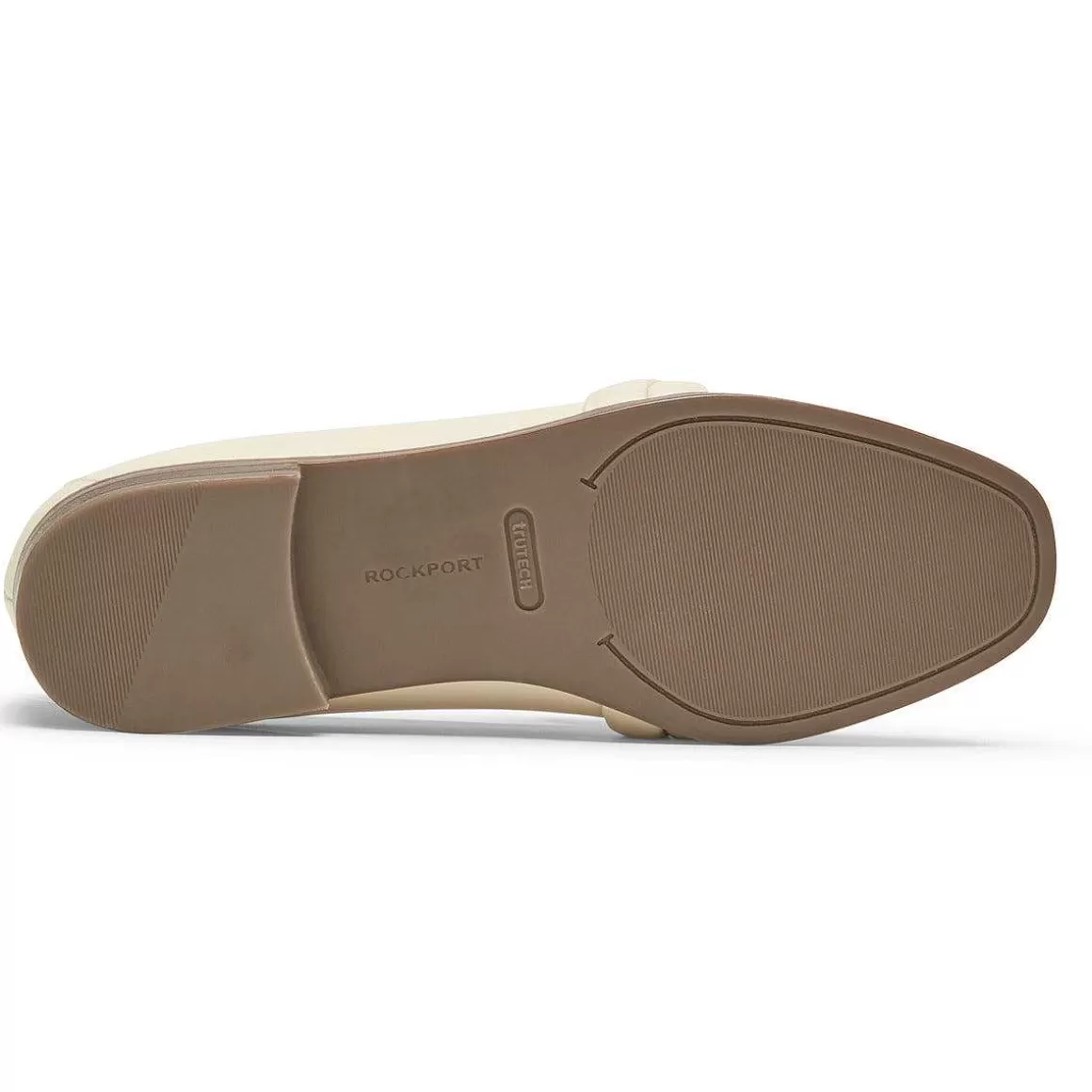 Best Rockport Mocassim de corrente tecido Susana feminino Baunilha Lthr