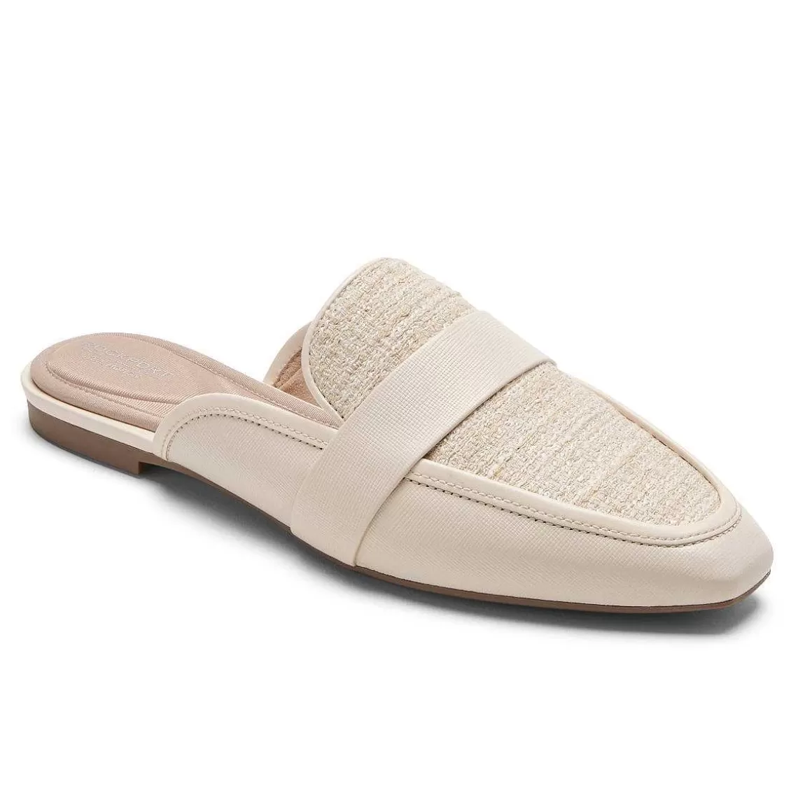 Discount Rockport Mocassim feminino Total Motion Laylani Bouclé de baunilha