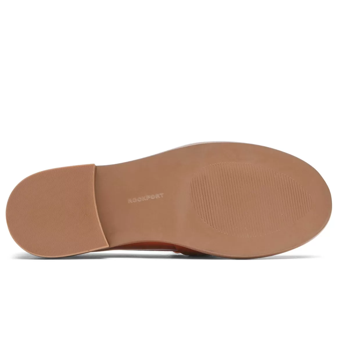 Hot Rockport Mocassim Harleen Feminino Couro bronzeado