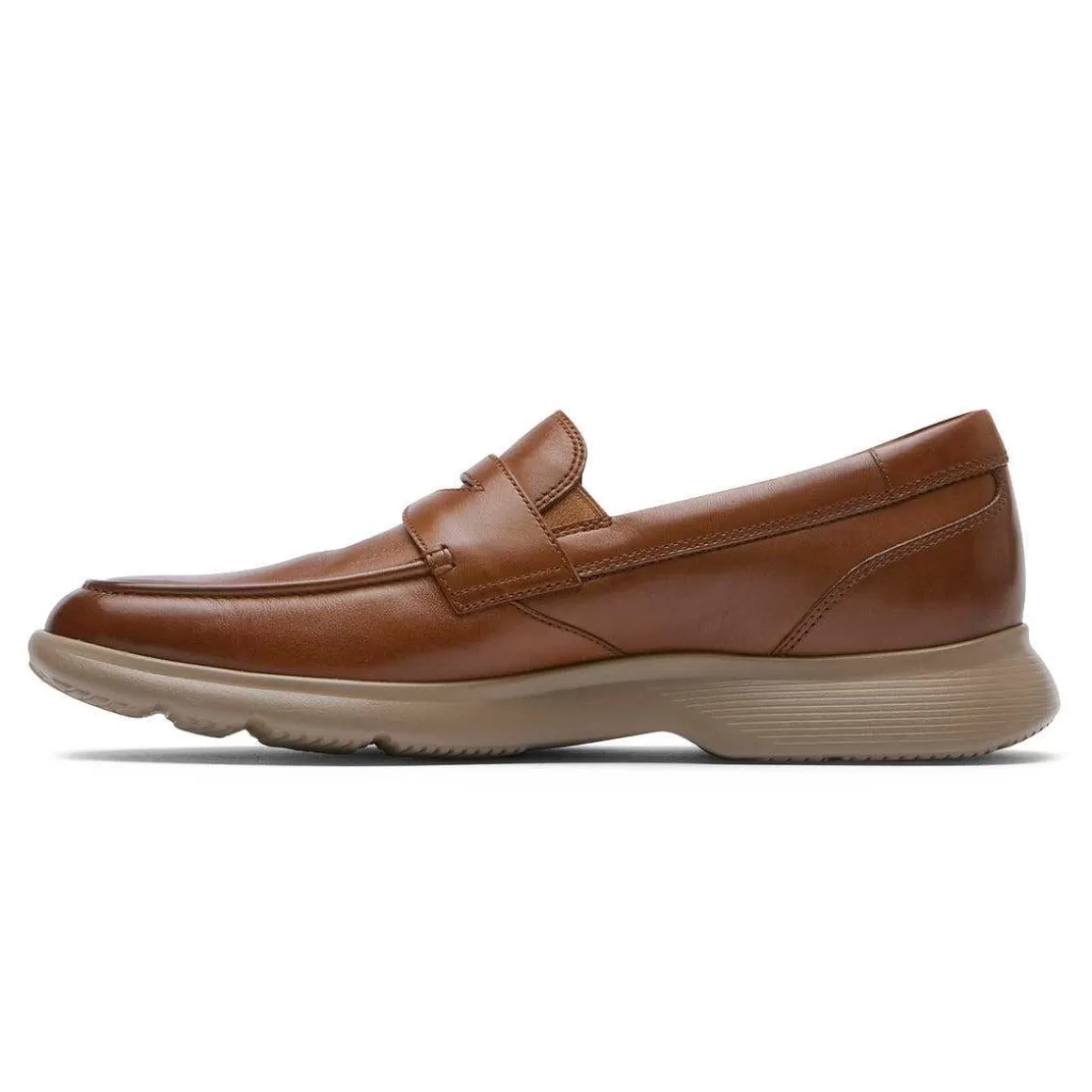 Hot Rockport Mocassim masculino Truflex Dressports Penny Bronzeado Britânico