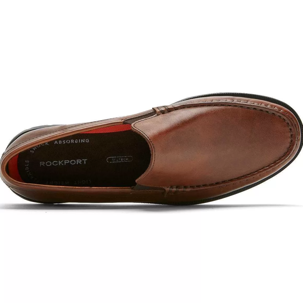 Hot Rockport Mocassim Veneziano Palmer Masculino Conhaque Antigo