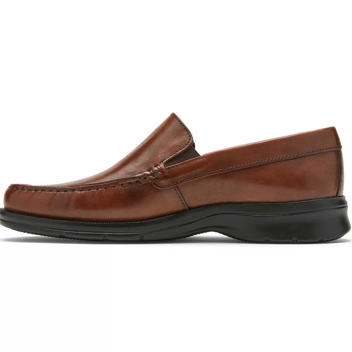 Hot Rockport Mocassim Veneziano Palmer Masculino Conhaque Antigo