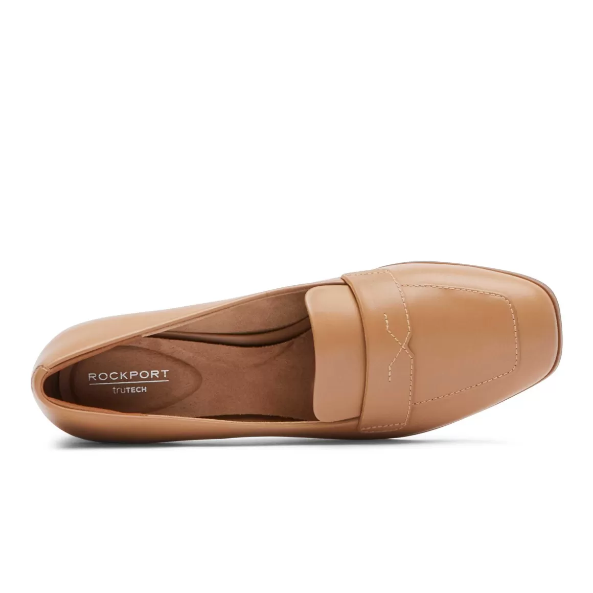 Store Rockport Mocassim Violetta Feminino Couro Mocha Latte