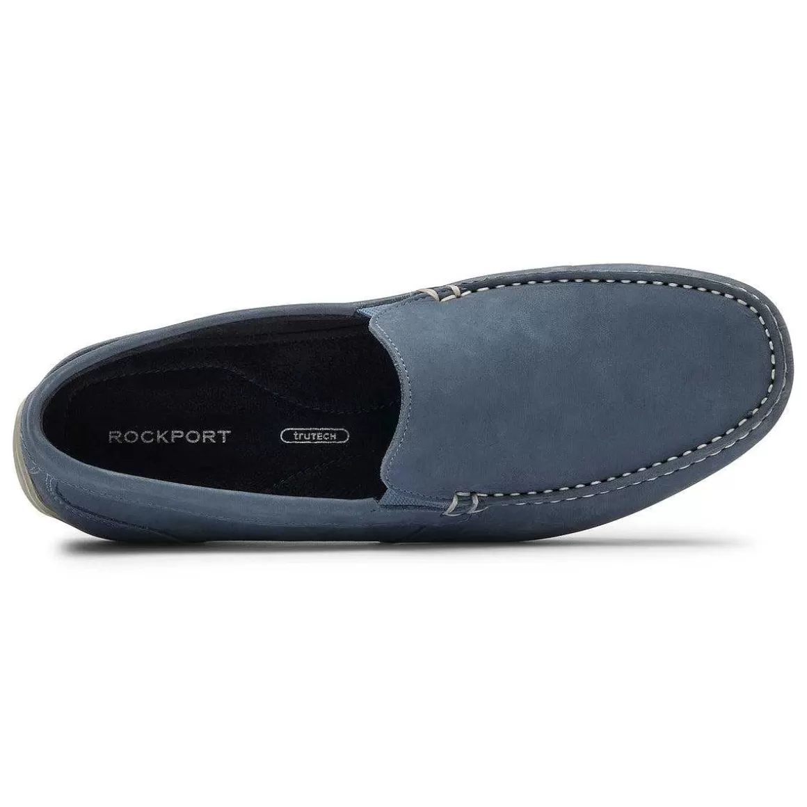 Clearance Rockport Mocassim Warner Masculino Azul denim