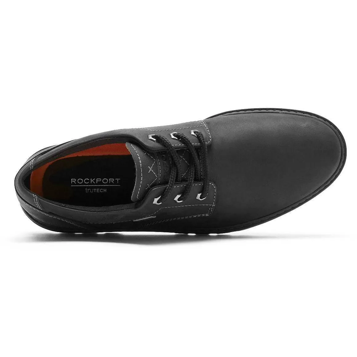 Discount Rockport O clima masculino ou Oxford não impermeável Couro preto