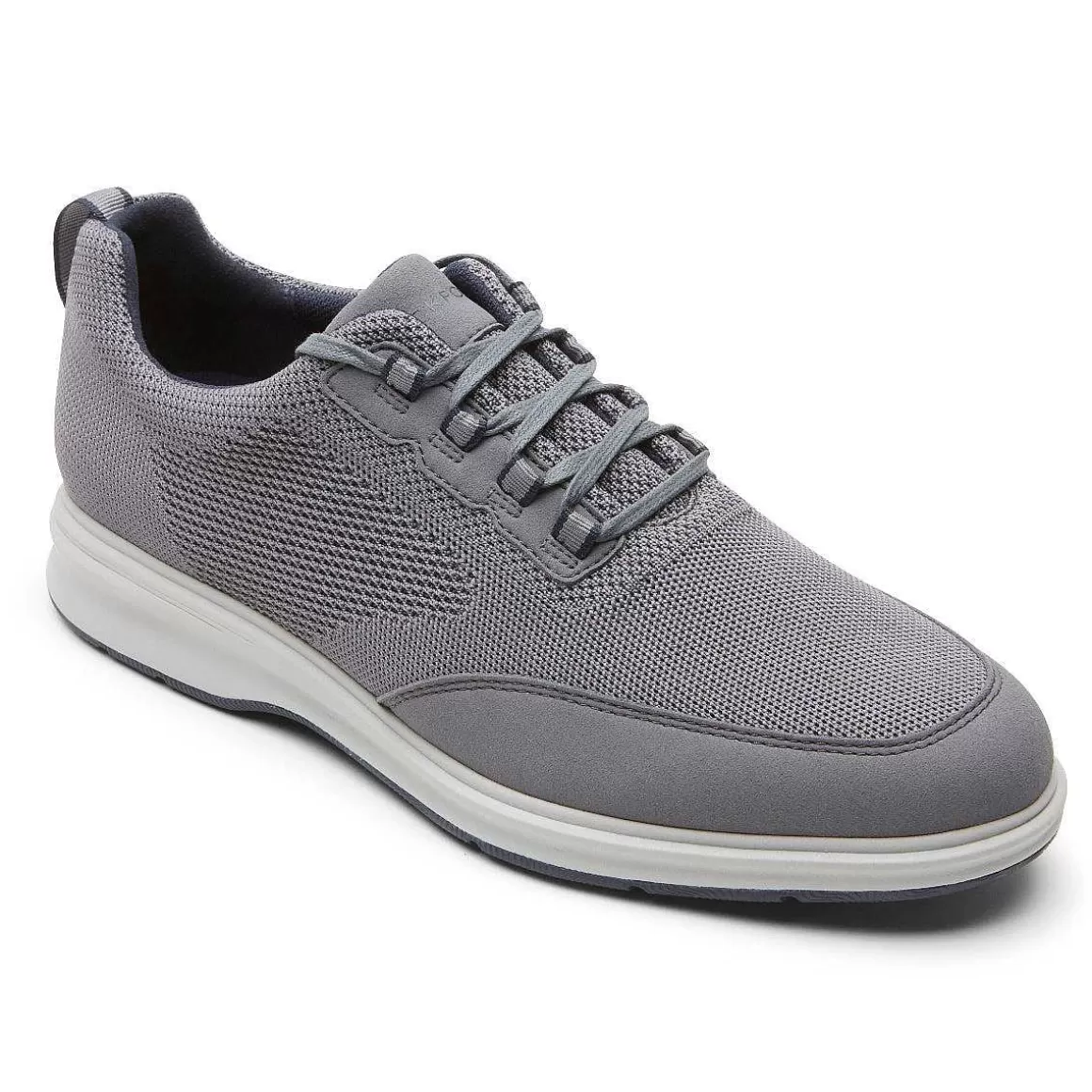 Best Sale Rockport Oxford masculino em malha Total Motion City Aço cinza