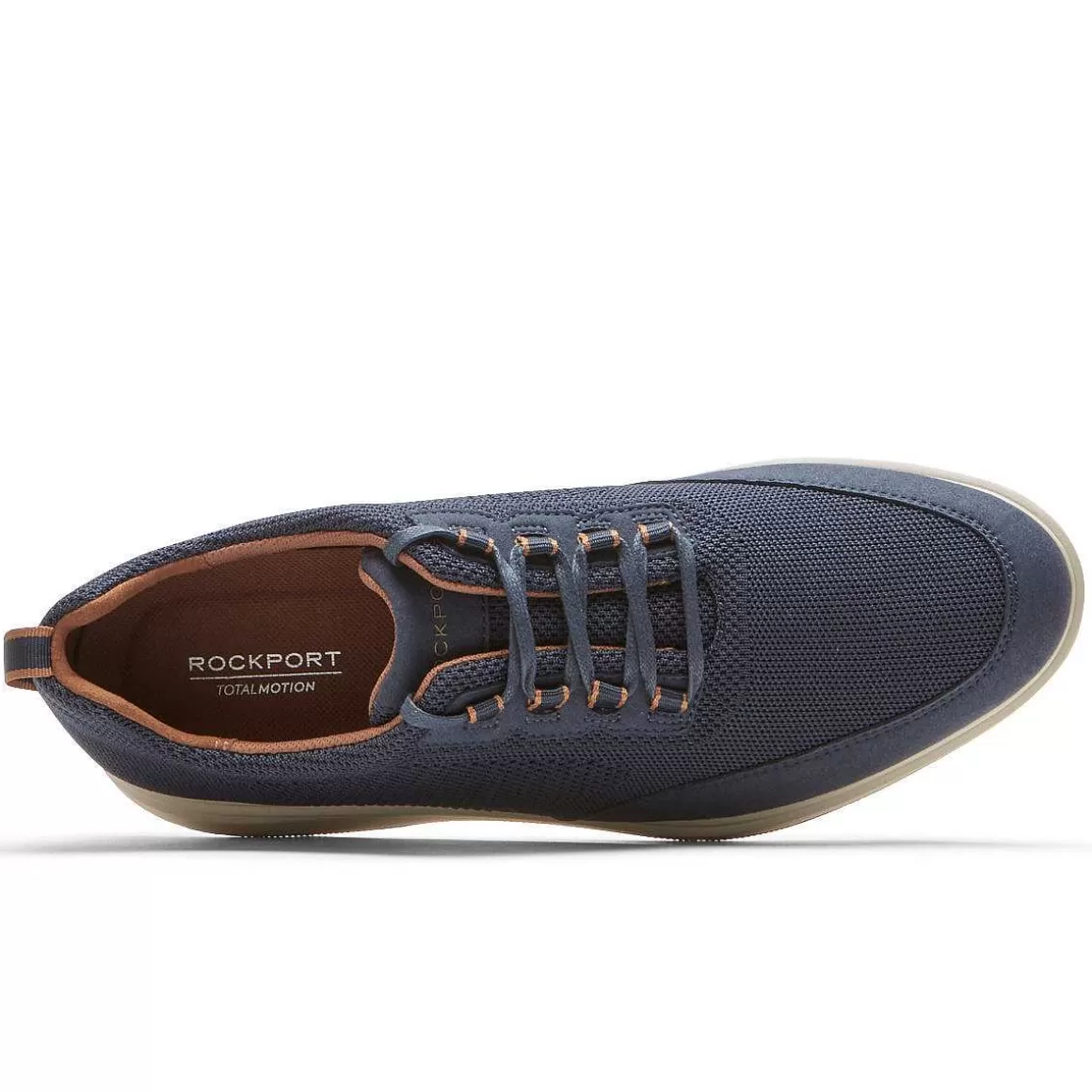 Sale Rockport Oxford masculino em malha Total Motion City Novo vestido azul