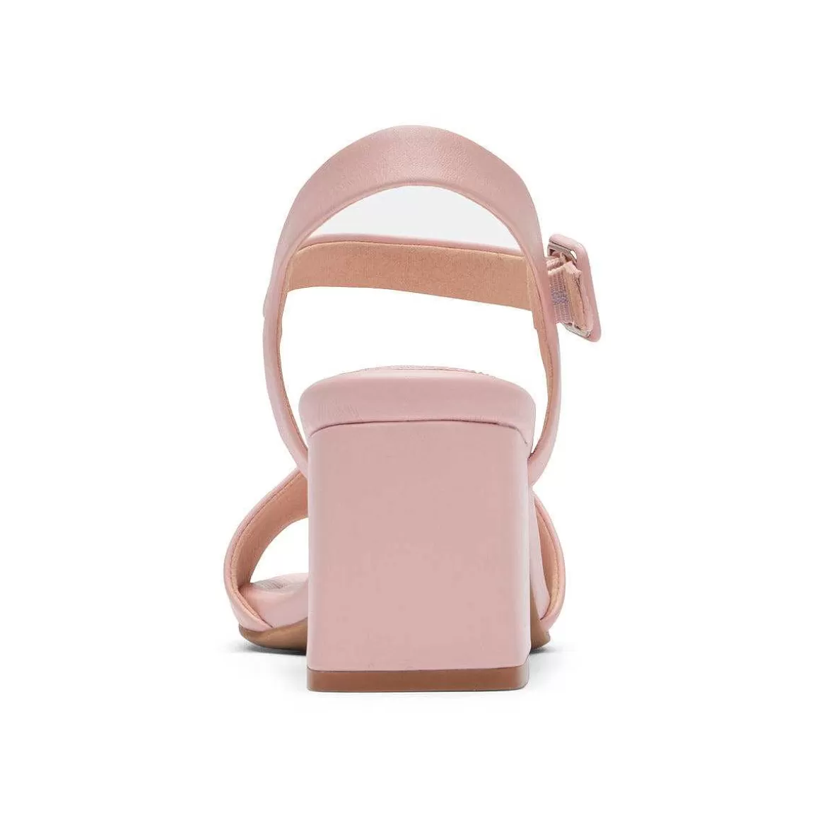 Hot Rockport Salto feminino Farrah com 2 tiras Rosa