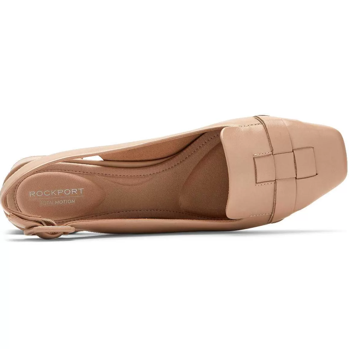 Outlet Rockport Salto tecido Esma Total Motion feminino Bege Neutro