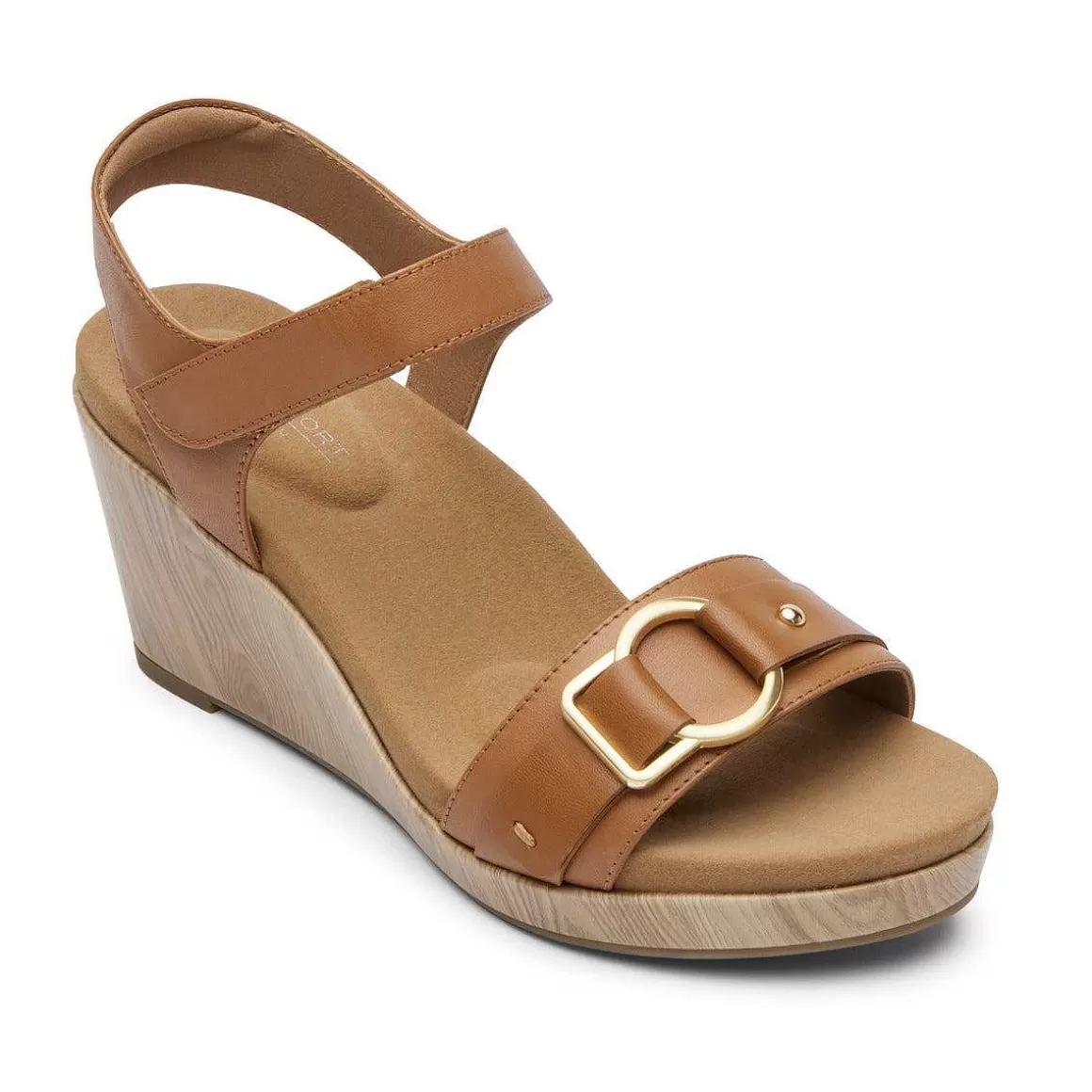 Shop Rockport Sandália Briah Feminina bronzeado