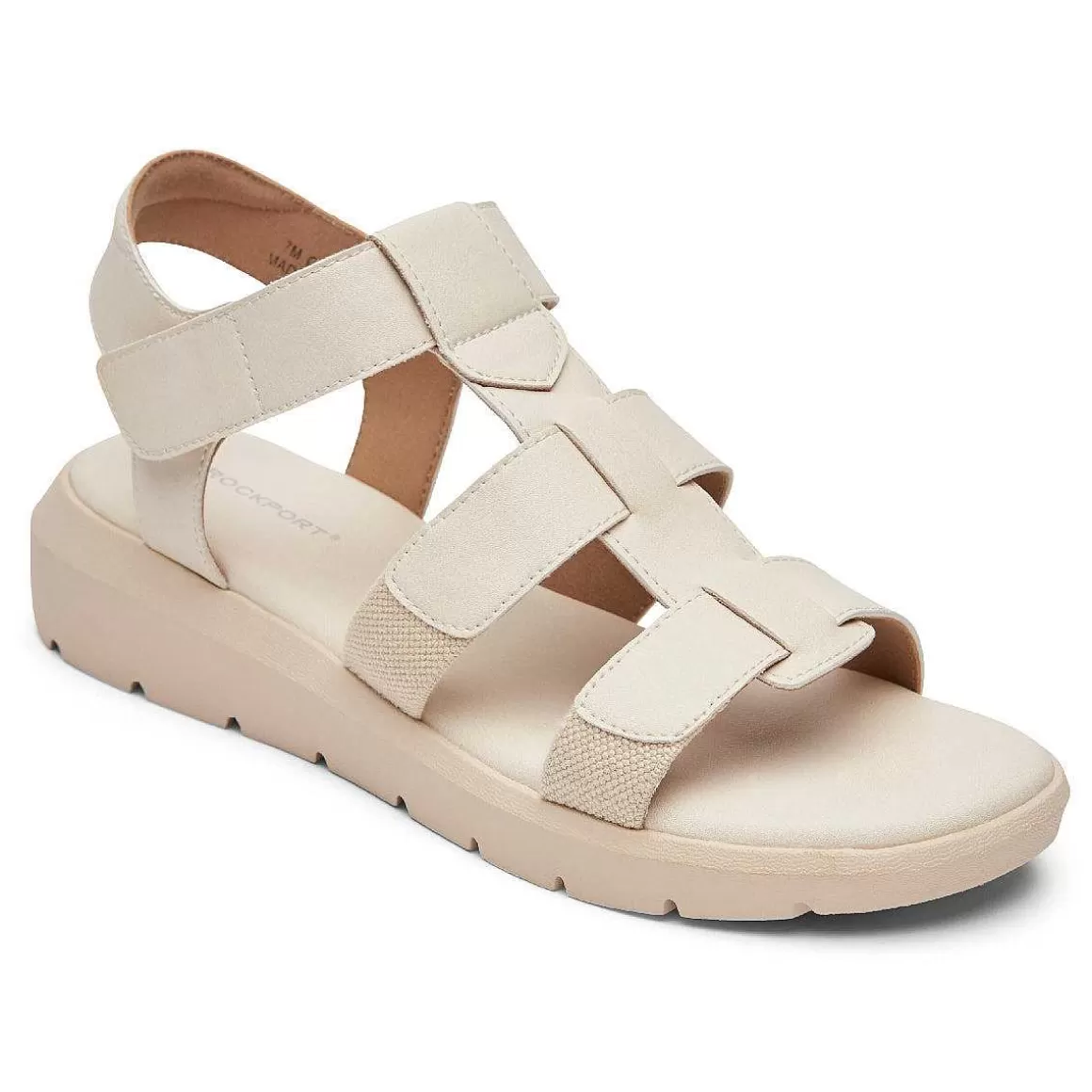 Cheap Rockport Sandália Feminina Abbie T-Strap Baunilha