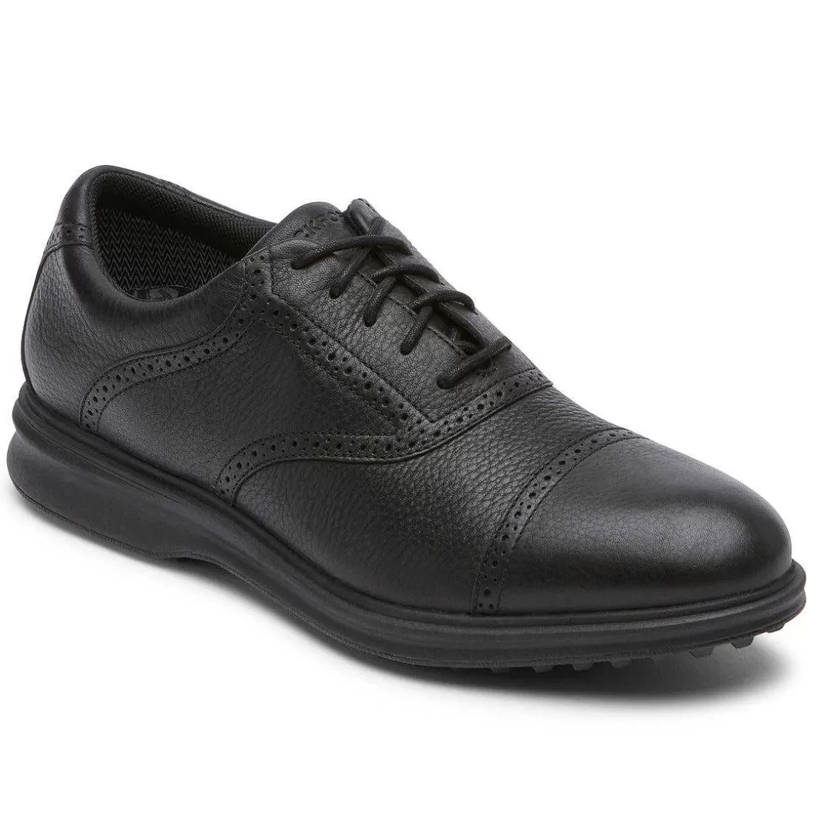 Sale Rockport Sapato de golfe masculino Total Motion Links Preto