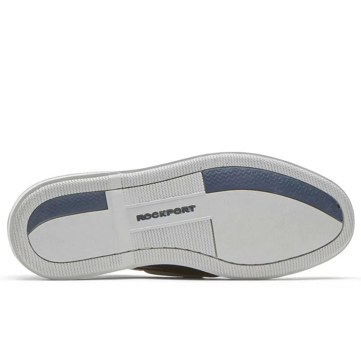 Shop Rockport Sapato masculino Perth para barco Couro Marinha