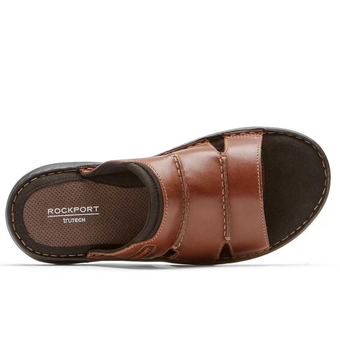 Shop Rockport Slide Darwyn masculino Treinador Marrom