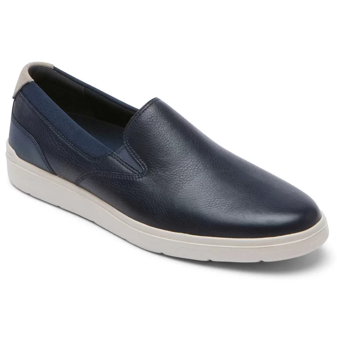 Best Rockport Slip-On Masculino Total Motion Court Novo vestido azul