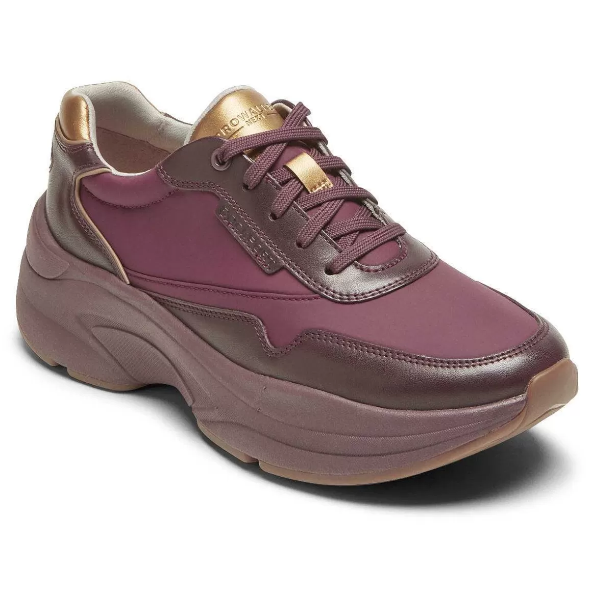 Shop Rockport Tênis feminino Prowalker Next Porto Tawny Lthr/Têxtil