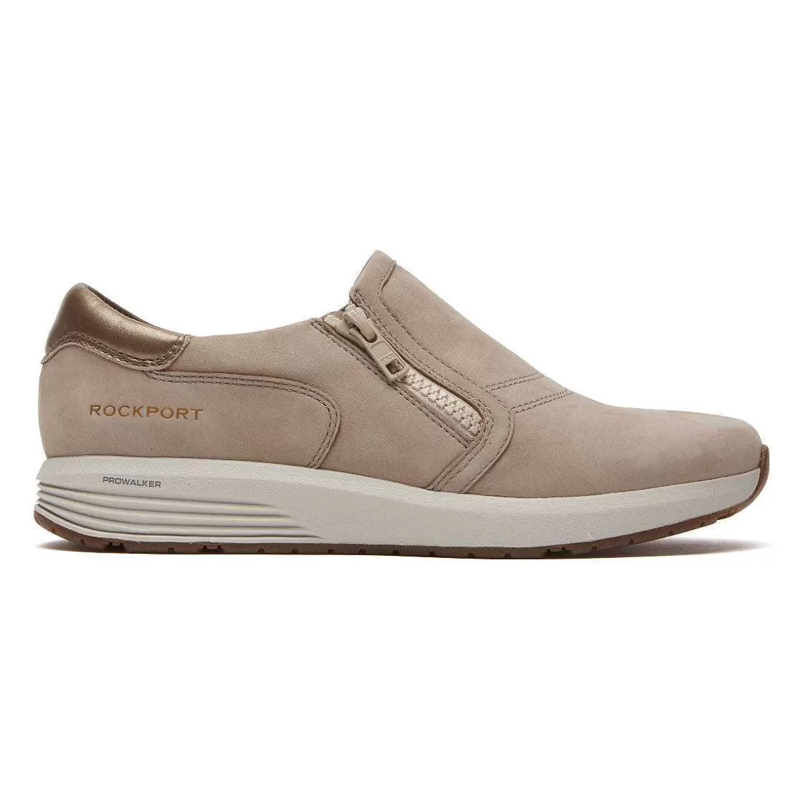 Online Rockport Tênis feminino Prowalker Trustride slip-on cinza