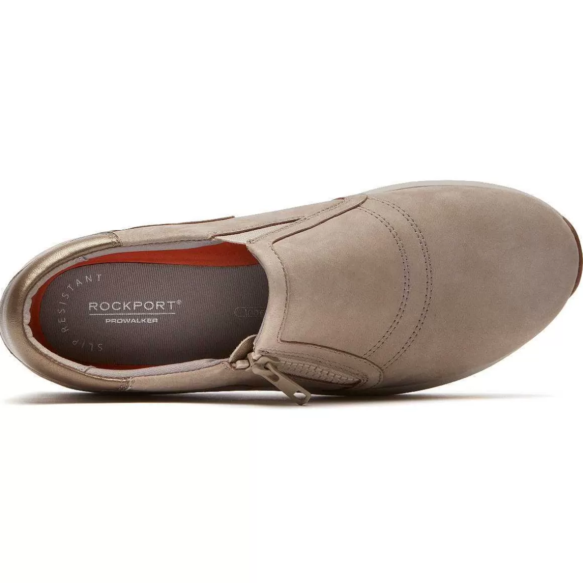 Online Rockport Tênis feminino Prowalker Trustride slip-on cinza