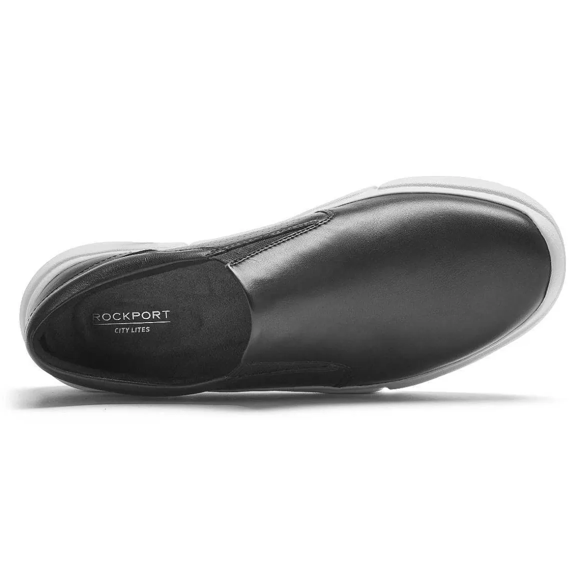 Best Sale Rockport Tênis feminino R-Evolution lavável slip-on Preto Lavável C/Sola Branca