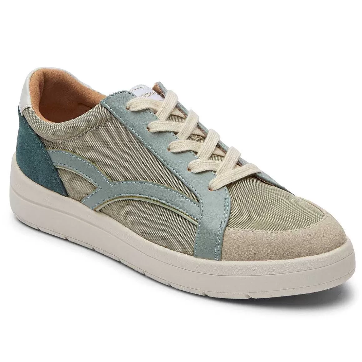 Sale Rockport Tênis feminino Truflex Navya retrô Verde Têxtil/Sintético Eco