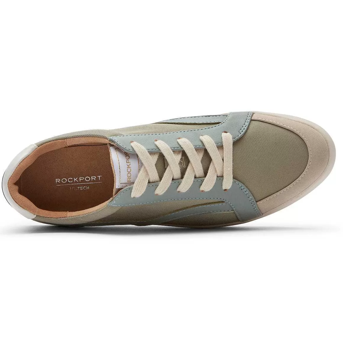 Sale Rockport Tênis feminino Truflex Navya retrô Verde Têxtil/Sintético Eco