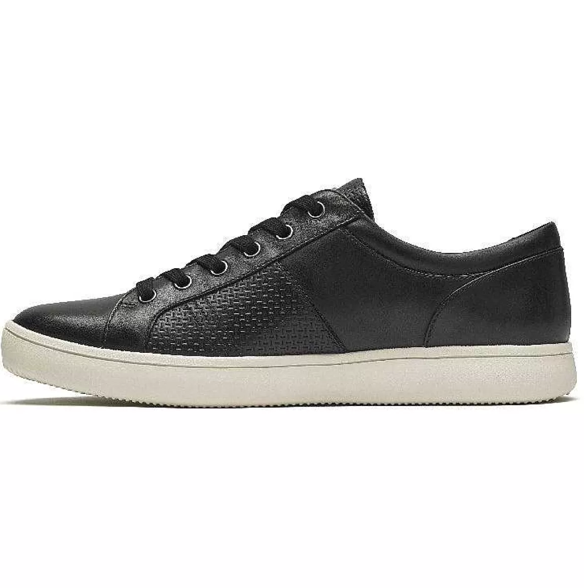 Store Rockport Tênis masculino Colle com cadarço na ponta Preto